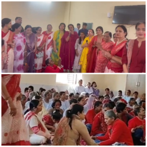 जोधपुर २८ फरवरी २६ * चोखा में फाग उत्सव की धूम: प्रभुजनों संग फूलों की होली, भजनों और नृत्य से गूंजा वातावरण