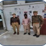 मथुरा 1 मार्च 26*थाना वृन्दावन पुलिस द्वारा 01 अभियुक्त नाजायज चाकू सहित किया गिरफ्तार ।*