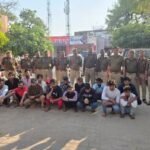 मथुरा 2 मार्च 26*होली मे हुडदंग मचाने वाले 17 उपद्रवियों का शांति भंग मे किया गया चालान 