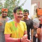 वाराणसी 5 मार्च 26*कमिश्नरेट वाराणसी में पुलिस ने हर्षोल्लास के साथ खेली होली, रंगों में सराबोर हुए अधिकारी व कर्मचारी ।*