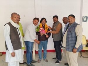 बांदा3मार्च26*तिंदवारी में नासा वैज्ञानिक डॉ. अशोक कुमार प्रजापति का भव्य स्वागत, युवाओं में दिखा खास उत्साह*