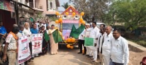 बांदा11मार्च26*बाल विवाह मुक्ति जागरूकता रथ को सांसद जी ने दिखाई हरी झंडी*