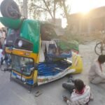 बांदा13मार्च 26*नरैनी रोड पर भीषण हादसा, इंडिगो कार और सीएनजी ऑटो की टक्कर, कई घायल*