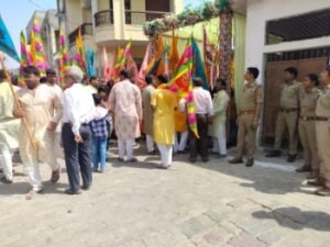 अयोध्या 17 मार्च 26*धूमधाम से निकला श्याम बाबा का जुलूस, पुलिस की कड़ी निगरानी में शांतिपूर्ण संपन्न