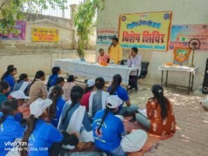 कौशाम्बी 20 मार्च 26*राष्ट्रीय सेवा योजना के विशेष शिविर का छाठवां दिन स्वच्छता के लिए रहा समर्पित*