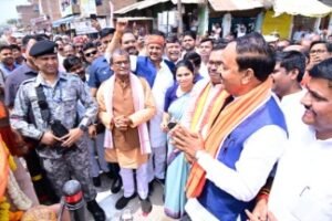 कौशाम्बी 21 मार्च 26*उप मुख्यमंत्री जी ने शंख चौराहा एवं कलश चौराहा का नामकरण व लोकार्पण किया*