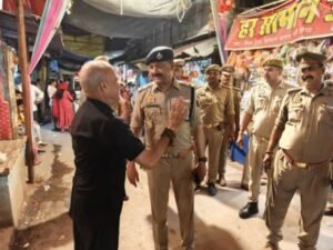 कौशाम्बी 27 मार्च 26*नवरात्रि पर्व के दृष्टिगत पुलिस अधीक्षक ने मां शीतला धाम मंदिर का भ्रमण कर सुरक्षा व्यवस्था का लिया जायजा*