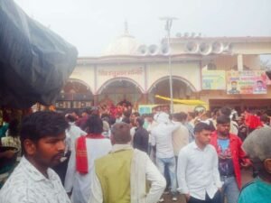 हमीरपुर 27मार्च 26 प्रसिद्ध माता मां माहेश्वरीदेवी मन्दिर में मेला ज्वारे के साथ सम्पन्न हुआ कार्यक्रम।