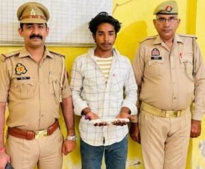 मथुरा 30 मार्च 26* अभियुक्त को 01 अवैध तमंचा .315 बोर व 01 जिन्दा कारतूस .315 बोर सहित गिरफ्तार किया गया ।*