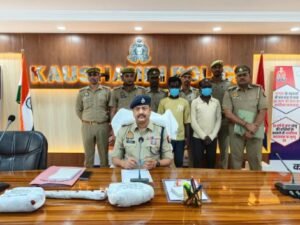 कौशाम्बी 30 मार्च 26*पिता की हत्या करने वाले दो बेटों पत्नी सहित तीन गिरफ्तार*