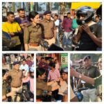 पूर्णिया बिहार 2 मार्च 26*पूर्णिया में पुलिस अधीक्षक महोदया के निर्देश पर हेलमेट वितरण