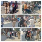 शामली 4 मार्च 26*होली के त्यौहार को मध्य नजर रखते हुए यातायात प्रभारी निधि चौधरी ने अपने दल बल के साथ क्षेत्र में चेकिंग अभियान चलाया 