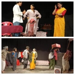 पूर्णिया बिहार 5 मार्च 26*पूर्णिया में 'घरे घर जेल' नाटक का मंचन, कोरोना काल की कहानी को दिखाया गया