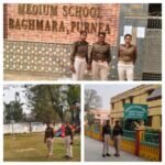 पूर्णिया बिहार 6 मार्च 26*पूर्णिया में छात्राओं की सुरक्षा के लिए उड़ान गश्ती की कार्रवाई, अपराधियों पर नकेल