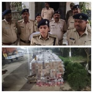 पूर्णिया बिहार6मार्च25* पुलिस अधीक्षक स्वीटी सेहरावत ने किया बड़ा खुलासा, 5080 लीटर शराब जब्त*
