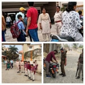 पूर्णिया13 मार्च 26*पुलिस की दोहरी कार्रवाई: अपराध पर नकेल और छात्राओं की सुरक्षा पर जोर*