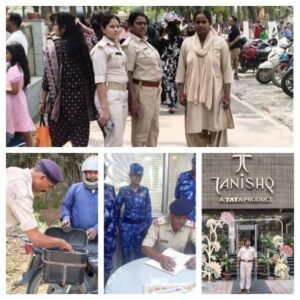 पूर्णिया बिहार 18 मार्च26 *सुरक्षा के मद्देनजर बैंकों का निरीक्षण, वाहन जांच अभियान और स्कूल-कॉलेजों में उड़ान गश्ती*