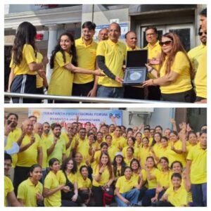 नई दिल्ली 22 मार्च 26*तेरापंथी फाउडेस्न द्वारा वॉकाथॉन का आयोजन