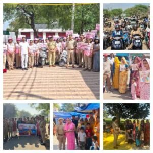 मथुरा 25 मार्च 26*मथुरा जिले के सभी तहसीलों में महिलाओं एवं बच्चियों को “MISSION SHAKTI”* के तहत किया गया जागरूक*