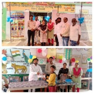 कौशाम्बी 30 मार्च 26*नए सत्र में बच्चों का प्रवेश प्रारंभ प्रधानाचार्य ने तिलक लगा किया शुभारंभ बच्चों में उल्लास*