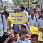 लखनऊ17 मार्च 26*लखनऊ में आयुर्वेद फार्मासिस्ट छात्रों का विधानसभा घेराव।