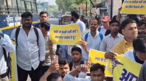 लखनऊ17 मार्च 26*लखनऊ में आयुर्वेद फार्मासिस्ट छात्रों का विधानसभा घेराव।