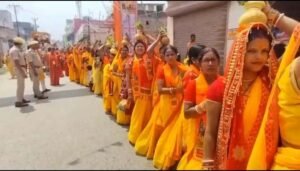 पूर्णिया बिहार 26 मार्च 26 *एक रंग, एक रूप, एक भक्ति: कसबा में हनुमान जी की प्राण प्रतिष्ठा पर उमड़ी महिलाएं*