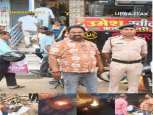 रोहतास १६ मार्च २६ *   तेंदुनी चौक, बिक्रमगंज स्थित “उमेश स्वीट्स कन्फेक्शनरी” का एलपीजी सिलेंडरों के उपयोग के संदर्भ में औचक निरीक्षण किया गया।