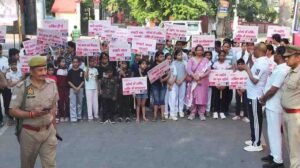 मथुरा 28 मार्च 26*मिशन शक्ति अभियान 5.0 के द्वितीय चरण के अंतर्गत “रन फॉर एंपावरमेंट” का आयोजन, महिला सुरक्षा, सम्मान एवं स्वावलंबन के संदेश के साथ दौड़ी मथुरा पुलिसः-*