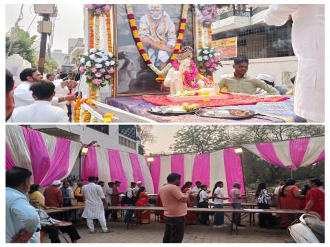 मिर्जापुर ९ मार्च २६ * फाल्गुन महोत्सव के अवसर पर साईमय हुआ मीरजापुर,सुबह पालकी यात्रा से शुरु होते हुए देर रात तक चला भजन संध्या एवं भंडारा
