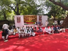 नई दिल्ली 1 अप्रैल 26*यू एस ट्रेड डील भारतीय किसानों को तबाह कर देगी