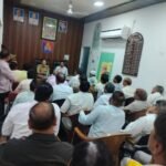 मथुरा 2 अप्रैल 26 *बाबा साहब भीमराव अंबेडकर जयंती के उपलक्ष में सर्व समाज के लोगों के साथ मीटिंग*