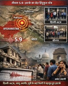 नई दिल्ली 4 अप्रैल 26*भूकंप के झटकों से उत्तर भारत हिला, उत्तर प्रदेश के कई जिलों में भी असर नई दिल्ली 4 अप्रैल 26*भूकंप के झटकों से उत्तर भारत हिला, उत्तर प्रदेश के कई जिलों में भी असर