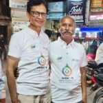 ऐलनाबाद हरियाणा 5 अप्रैल 26*अंतर्राष्ट्रीय साइकिलिस्ट योगेन्द्र सिंह यादव के साथ योगेन्द्र यादव ने की साइकिल रैली