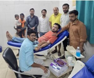 बांदा5अप्रैल26*थैलेसीमिया पीड़ित को मिला समय पर रक्तदान, युवाओं ने दिखाई मानवता*