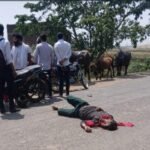 भागलपुर 7 अप्रैल 26*लोदीपुर में सड़क हादसा, अनियंत्रित वाहन की टक्कर से युवक की मौके पर मौत*