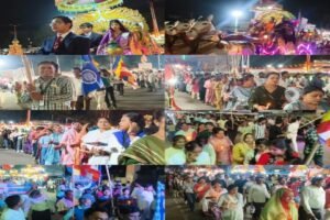 बाँदा 13 अप्रैल 26*बाबा साहब डॉ भीमराव अम्बेडकर जी की 135 वी जन्म जयंती के पूर्व संध्या पर शहर में निकाली गई कैडिल मार्च*