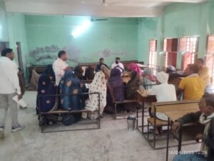 कौशाम्बी 16 अप्रैल 26*कोटे की दुकान के लिए स्वयं सहायता की महिलाओं से लिया गया आवेदन*