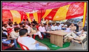 मथुरा 16 अप्रैल 26*थाना छाता जनपद मथुरा पुलिस द्वारा 104 माल मुकदमाती वाहन से सम्बन्धित वाहनों की नीलामी करायी गयी ।*