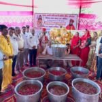 जोधपुर 18 अप्रैल 26*भगवान परशुरामजी जन्मोत्सव की पूर्व संध्या पर भव्य कामधेनू पूजन व लापसी वितरण कार्यक्रम।