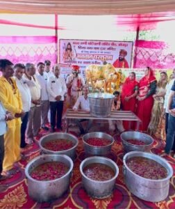 जोधपुर 18 अप्रैल 26*भगवान परशुरामजी जन्मोत्सव की पूर्व संध्या पर भव्य कामधेनू पूजन व लापसी वितरण कार्यक्रम।