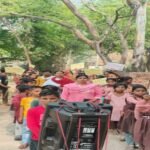 अयोध्या 20 अप्रैल 26*कम्पोजिट विद्यालय के अध्यापकों एंव बच्चों ने निकाली स्कूल चलो अभियान जागरूकता रैली