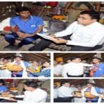 लखीमपुरखीरी 24 अप्रैल26*यूपी बोर्ड इंटरमीडिएट में 93.60% अंक के साथ जिला टॉप करने वाले से डीएम मिलने पहुँचे