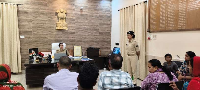 पूर्णिया बिहार27अप्रैल26 *SP के दरबार में छलका दर्द, मिला तुरंत दवा*