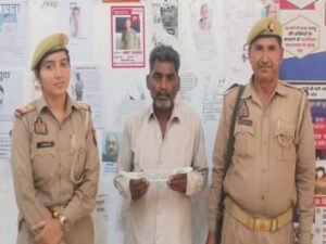 मथुरा 27 अप्रैल 26*थाना वृन्दावन पुलिस द्वारा अभियुक्त को 01 नाजायज चाकू सहित किया गिरफ्तार ।*