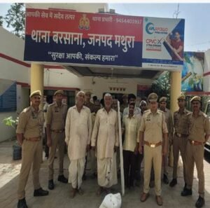 मथुरा 28 अप्रैल 26*थाना बरसाना पुलिस द्वारा हत्या का प्रयास व बलबा के अभियोग में वांछित 09 अभियुक्तगण को किया गया गिरफ्तार ।*