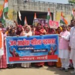 अयोध्या28अप्रैल26*मवई में भाजपा की जन-आक्रोश महिला पदयात्रा