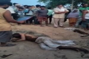 कौशाम्बी30अप्रैल26*व्यवस्था से पीड़ित अधेड़ ने डीजल डालकर लगा ली आग गंभीर झुलसा*