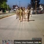 मथुरा 21 अप्रैल 26*वरिष्ठ पुलिस अधीक्षक के निर्देश पर सभी प्रभारी द्वारा अपने-अपने थाना क्षेत्र में पैदल गश्त*