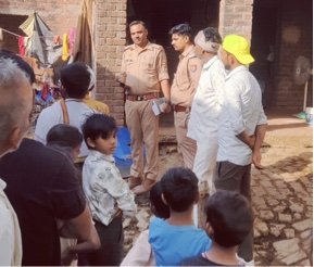 कानपुर नगर २२ अप्रैल २६* शिववराजपुर के दहेलिया गांव में महिला की संदिग्ध मौत, थाना प्रभारी मौके पर*